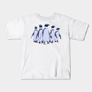 African Penguin Gang Kids T-Shirt